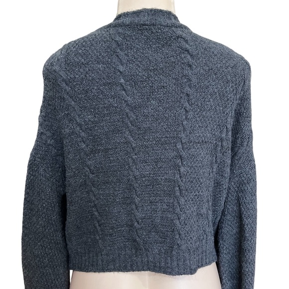 Asos Embroidered Crop Sweater Button Front - Picture 5 of 5